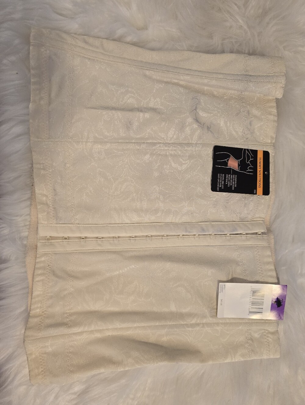 Waist Trainer Shapewear Corset in Cream, Tummy Silutions 2XL